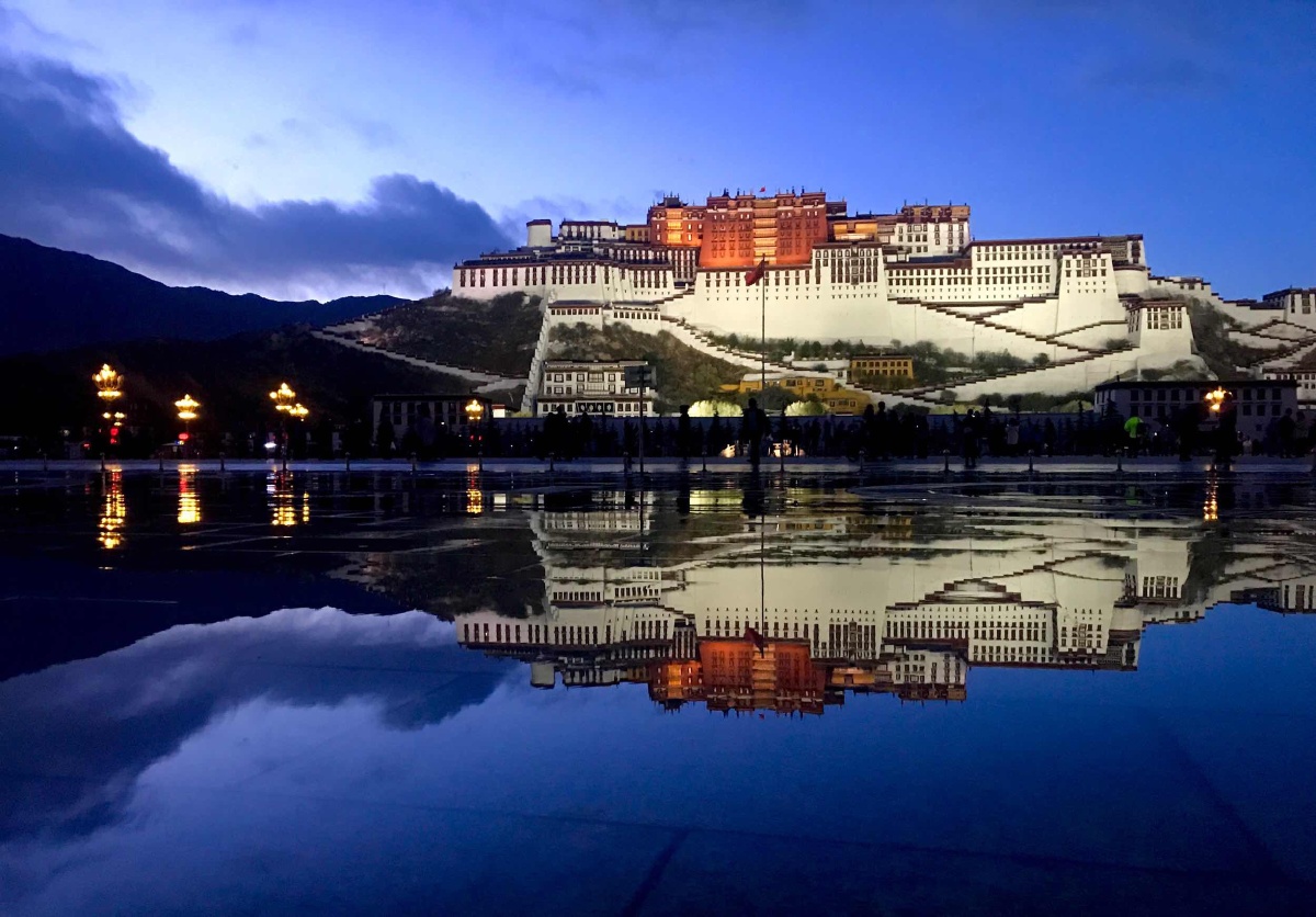 布达拉宫手机拍照组图