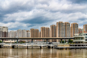 中国长春伊通河景观 (3)