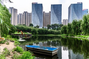 中国长春市长春公园景观  (1)
