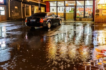吉林长春雨中夜景 (5)