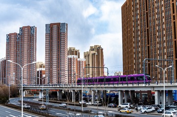 中国长春经济技术开发区城区建筑景观  (2)