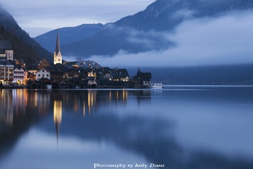 Early morning in Hallstatt