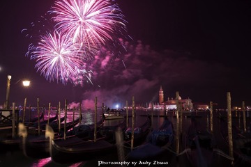 Fireworks in Venice