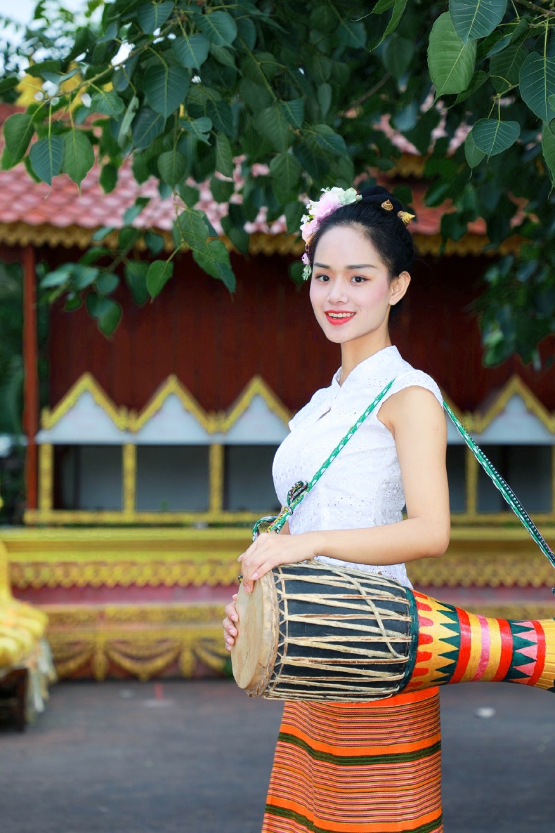 水一样的傣家妹纸都不想走了