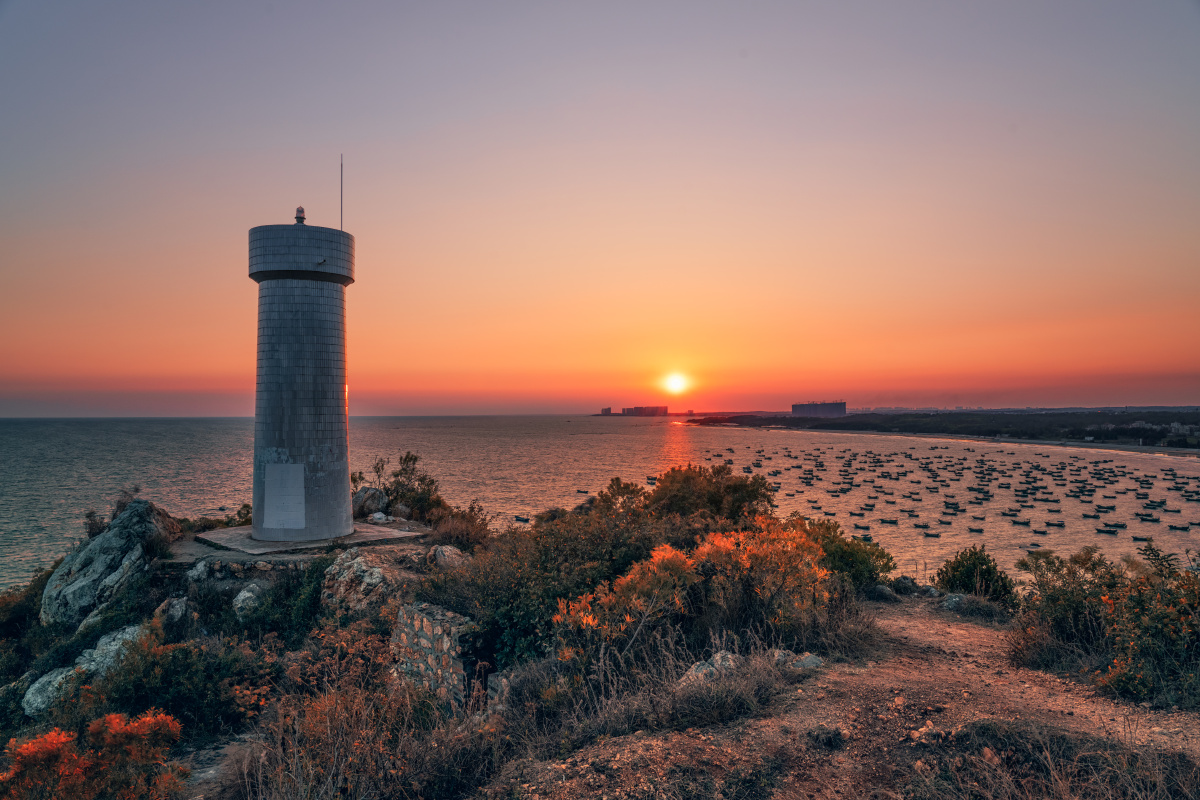 茂名童子湾日落