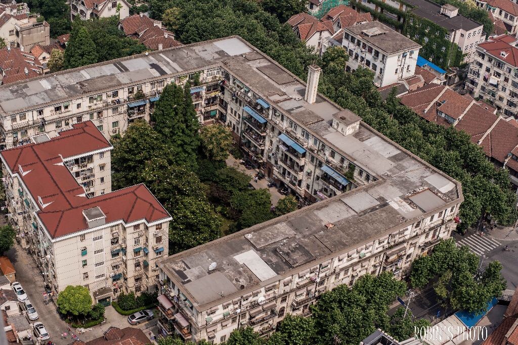 派克公寓鸟瞰  建于1926年。