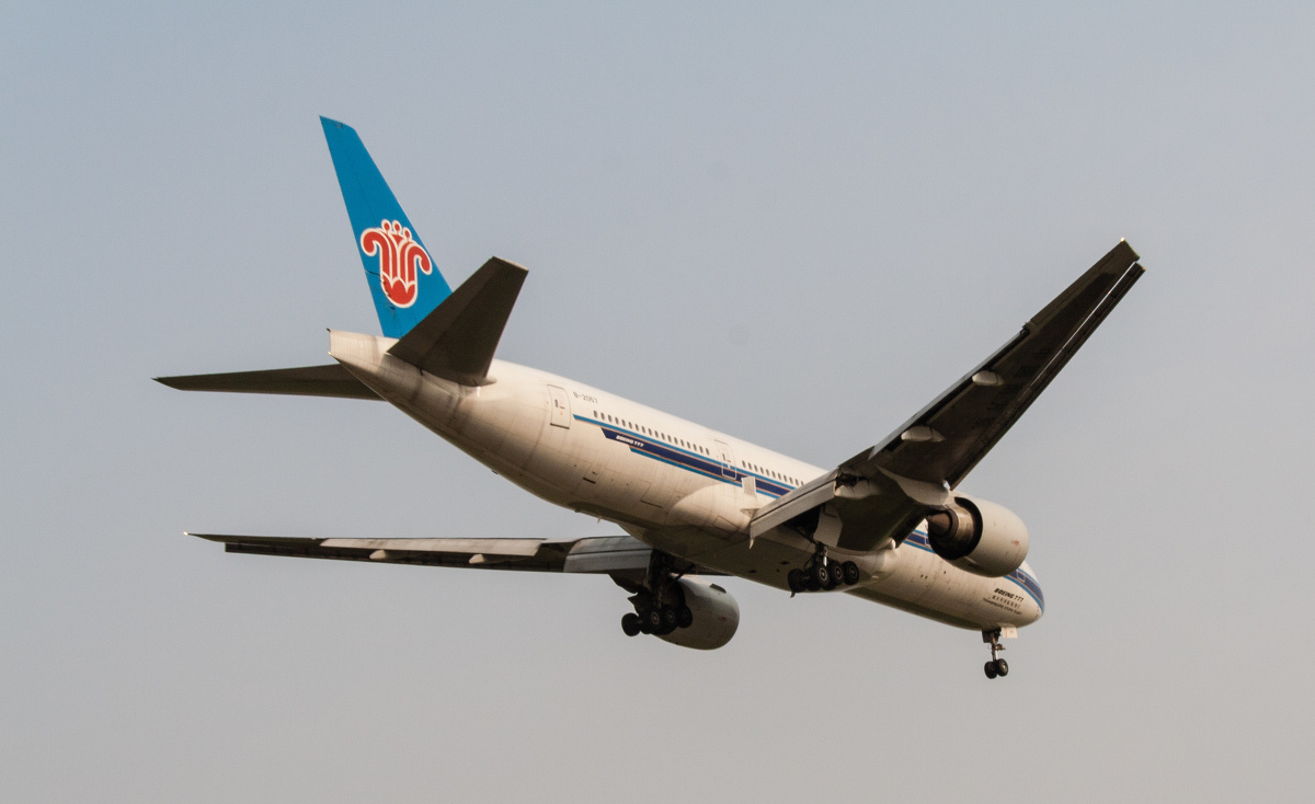 b-2057,中国南方航空.boeing 777-200er (b777-21ber.