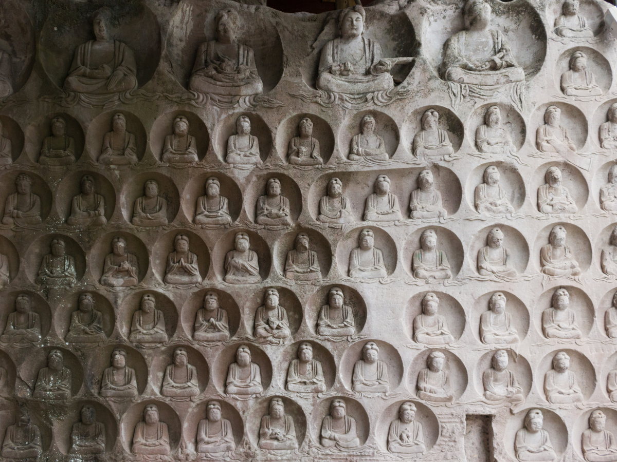 「石刻艺术」 摄于四川省资阳市安岳县石羊镇(毗卢洞文物景区) 毗卢洞