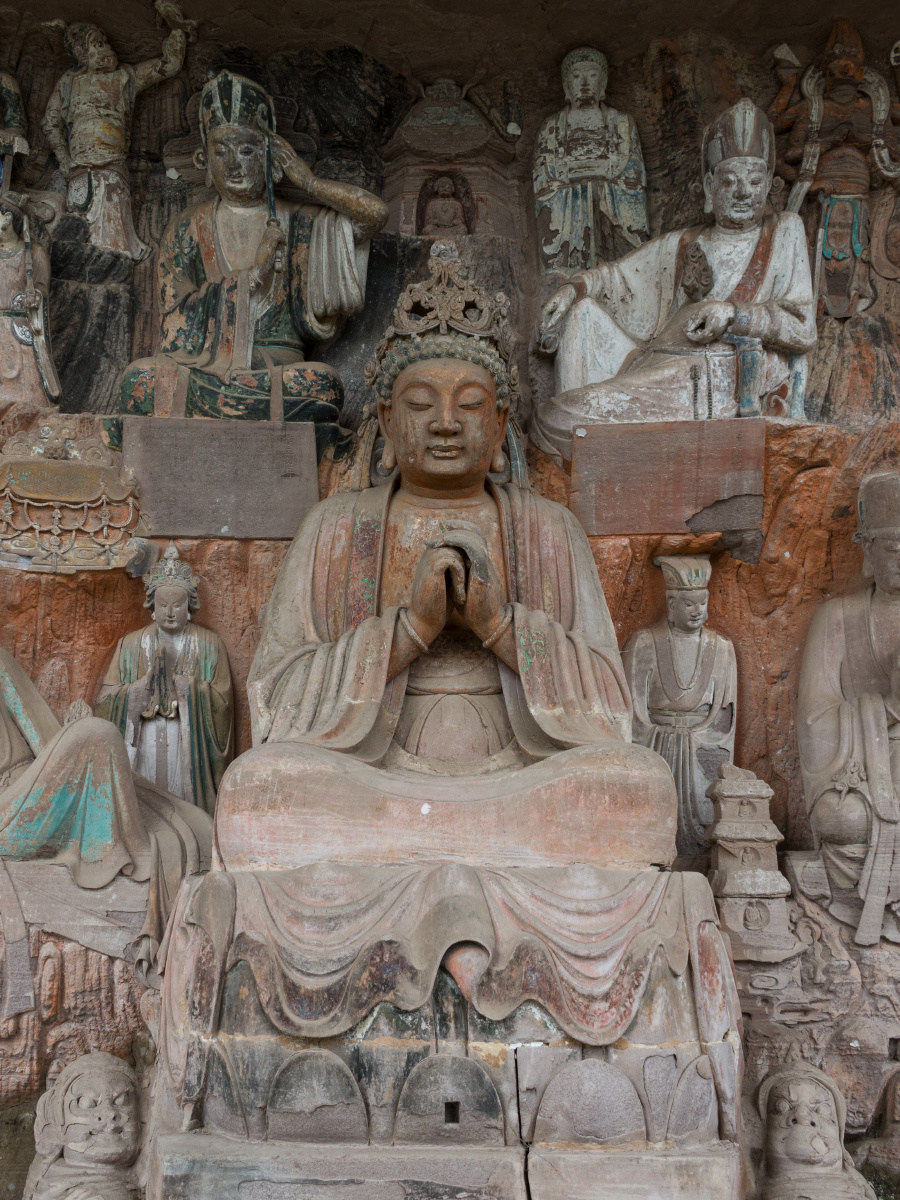 「石刻艺术」 摄于四川省资阳市安岳县石羊镇(毗卢洞文物景区) 毗卢洞