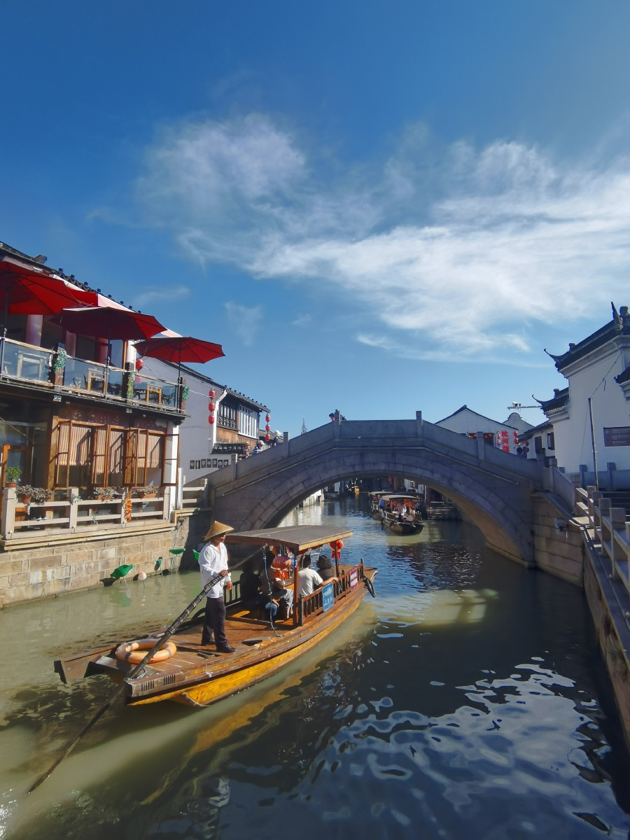 上海:朱家角古镇一瞥 2021年9月26日,拍摄于上海市青浦区朱家角古镇