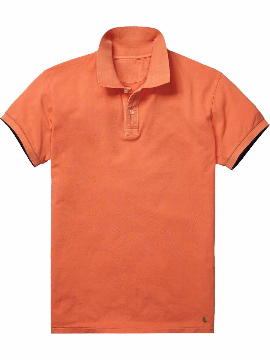 短袖t恤 polo衫平铺拍摄图