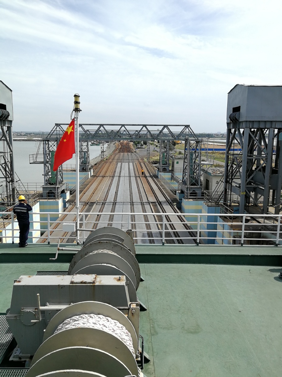 粤海铁路北港码头与渡海轮渡