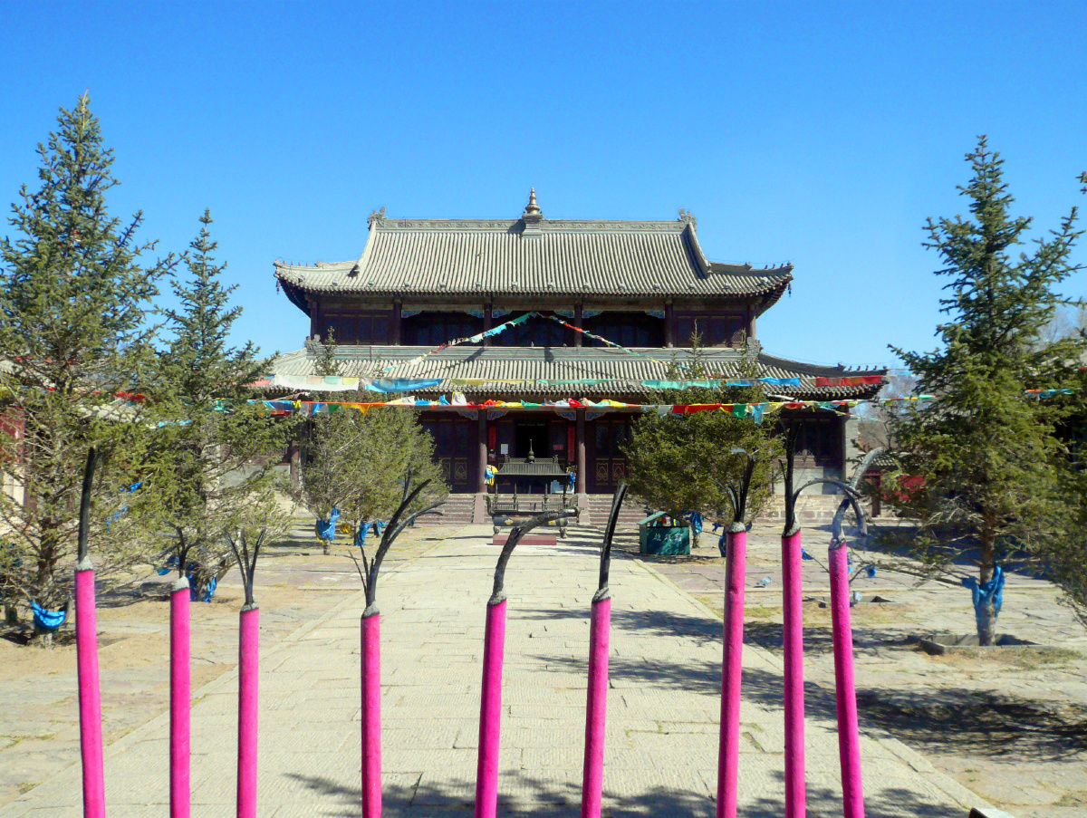 香火内蒙古多伦县汇宗寺