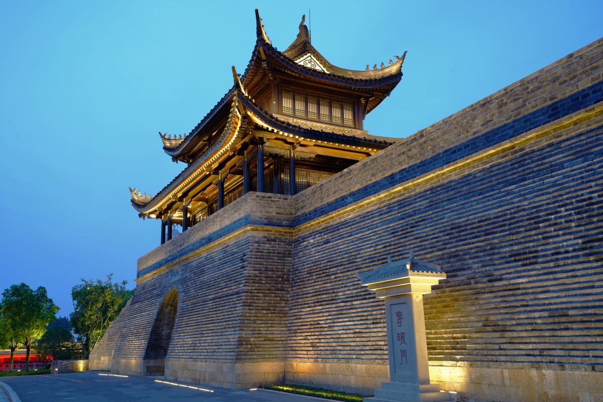 春波门夜色dsc03801嘉兴市是浙北门户北邻上海苏州南接杭州宁波地理