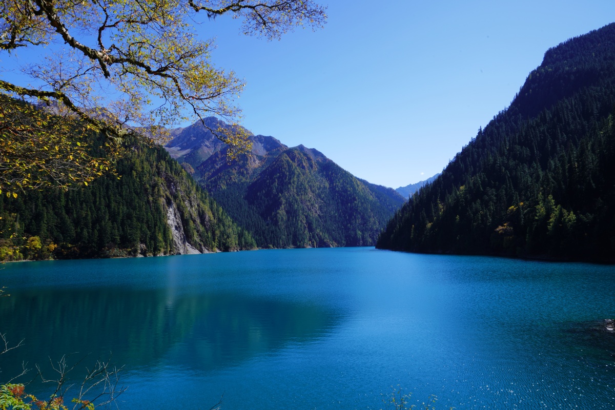 长海秋日dsc06111摄于川北九寨沟长海景区修图练习非喜勿喷