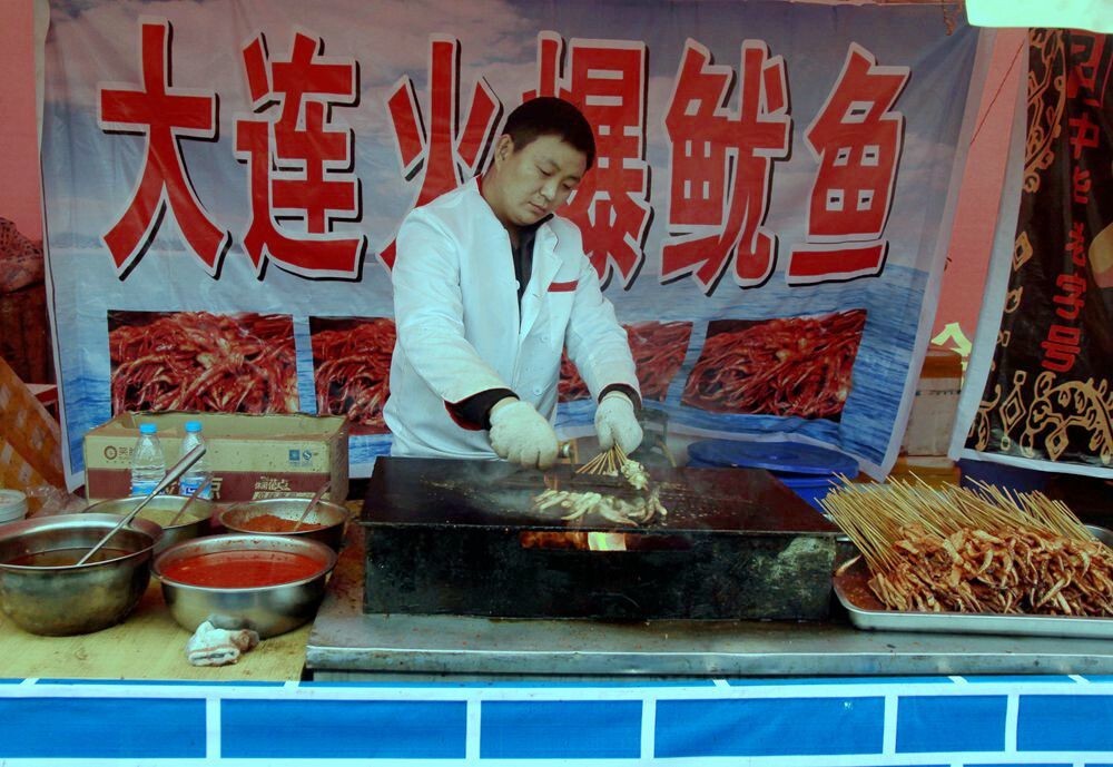 小摊小贩闪亮登场