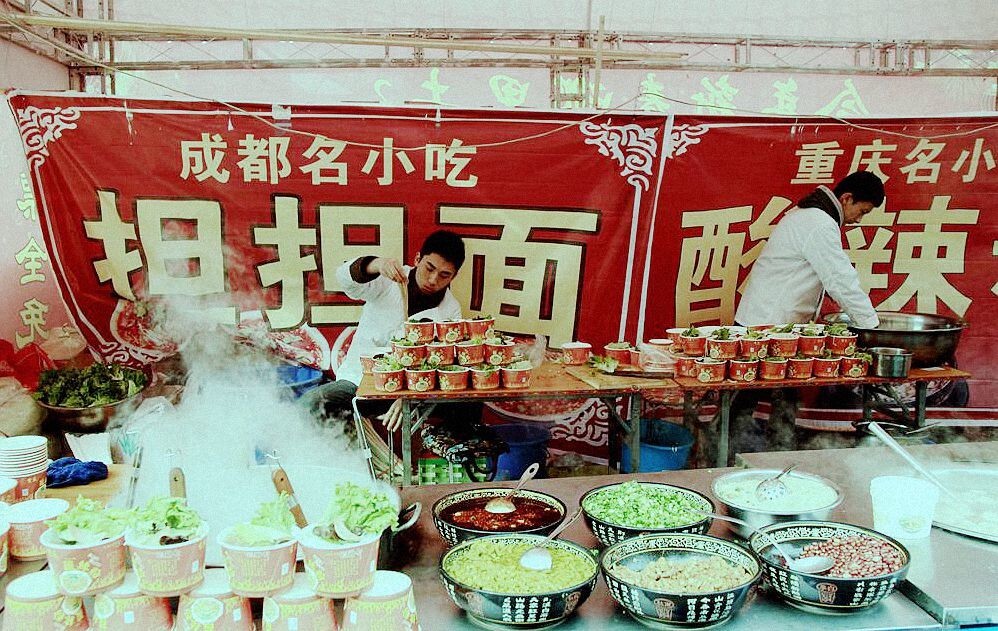 小摊小贩闪亮登场