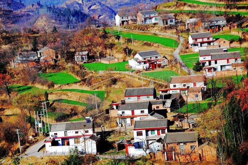 一个美丽的小山村