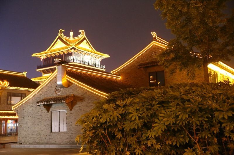盐城水街夜景
