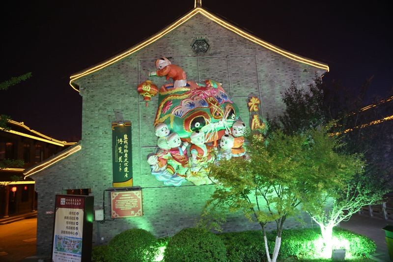 盐城水街夜景