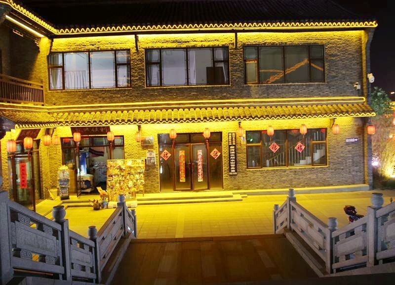 盐城水街夜景