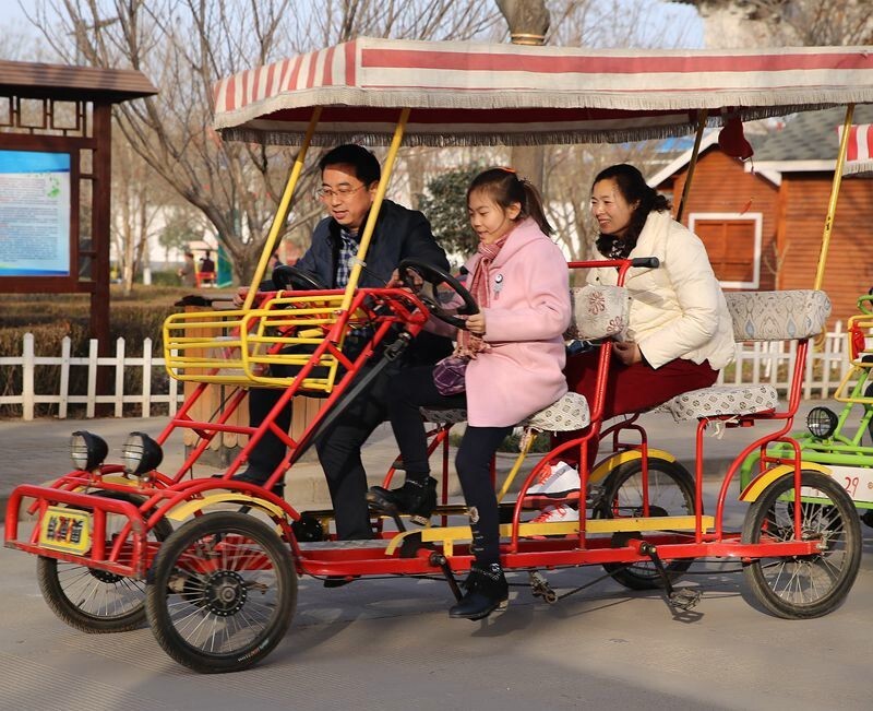 骑车过年