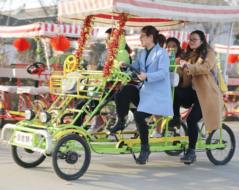 骑车过年