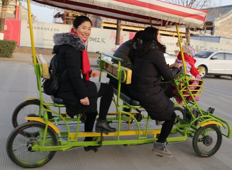 骑车过年