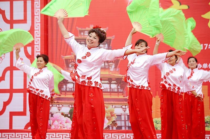 广场舞大赛选段