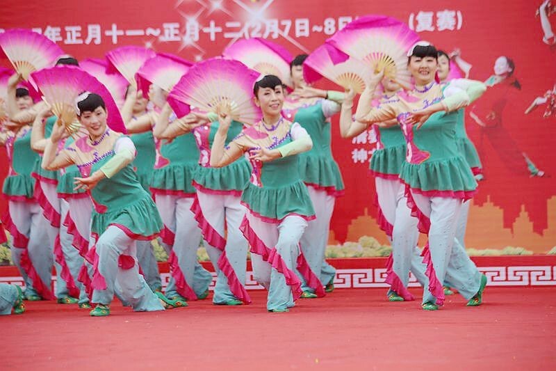 广场舞大赛选段