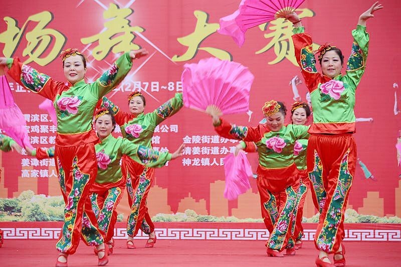 广场舞大赛选段