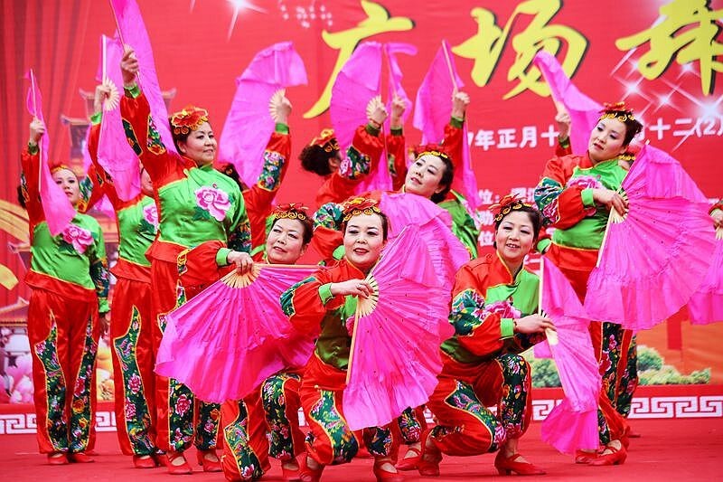 广场舞大赛选段
