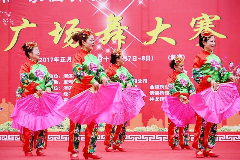 广场舞大赛选段