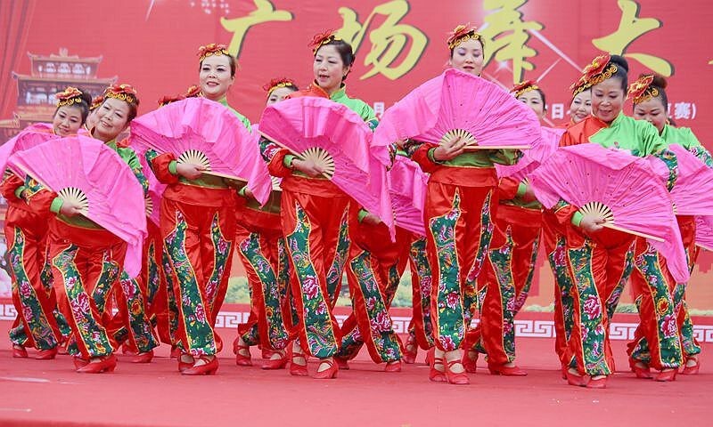 广场舞大赛选段