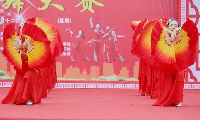 广场舞大赛选段