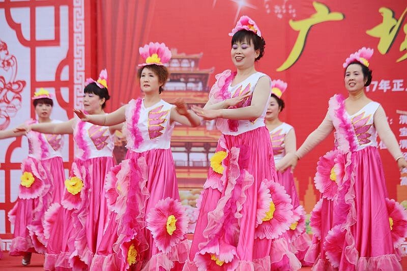 广场舞大赛选段