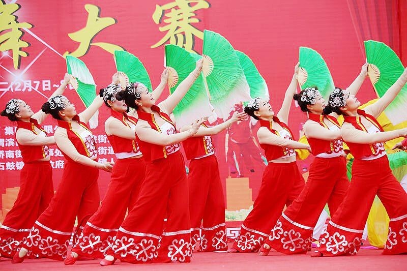 广场舞大赛选段