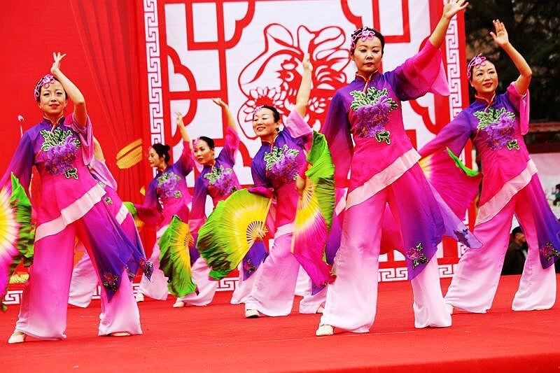 广场舞大赛选段