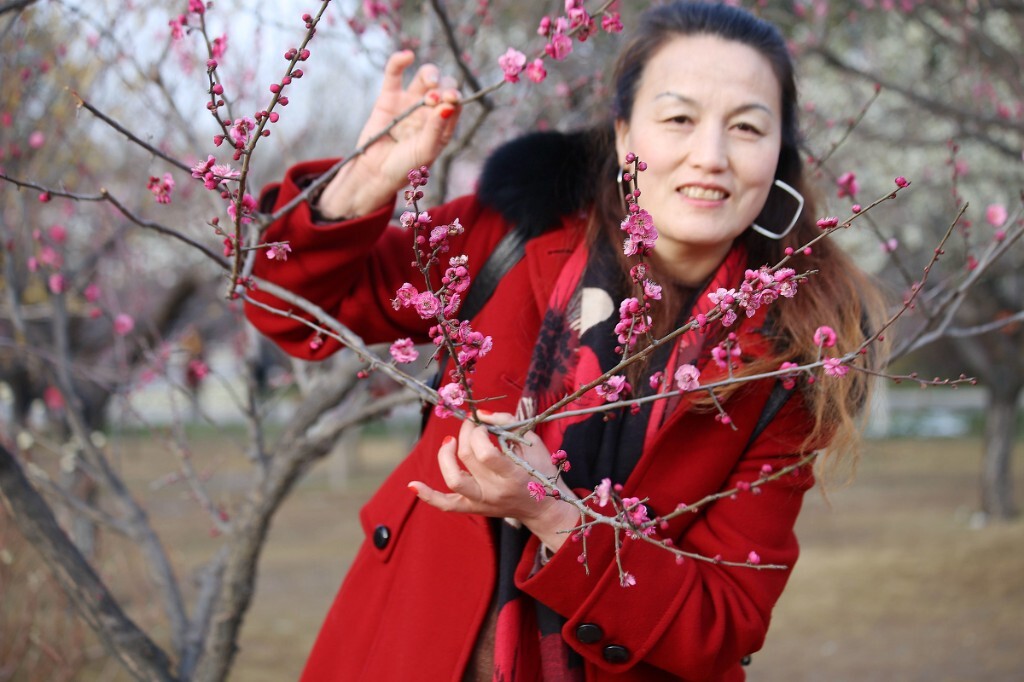 赏春图人