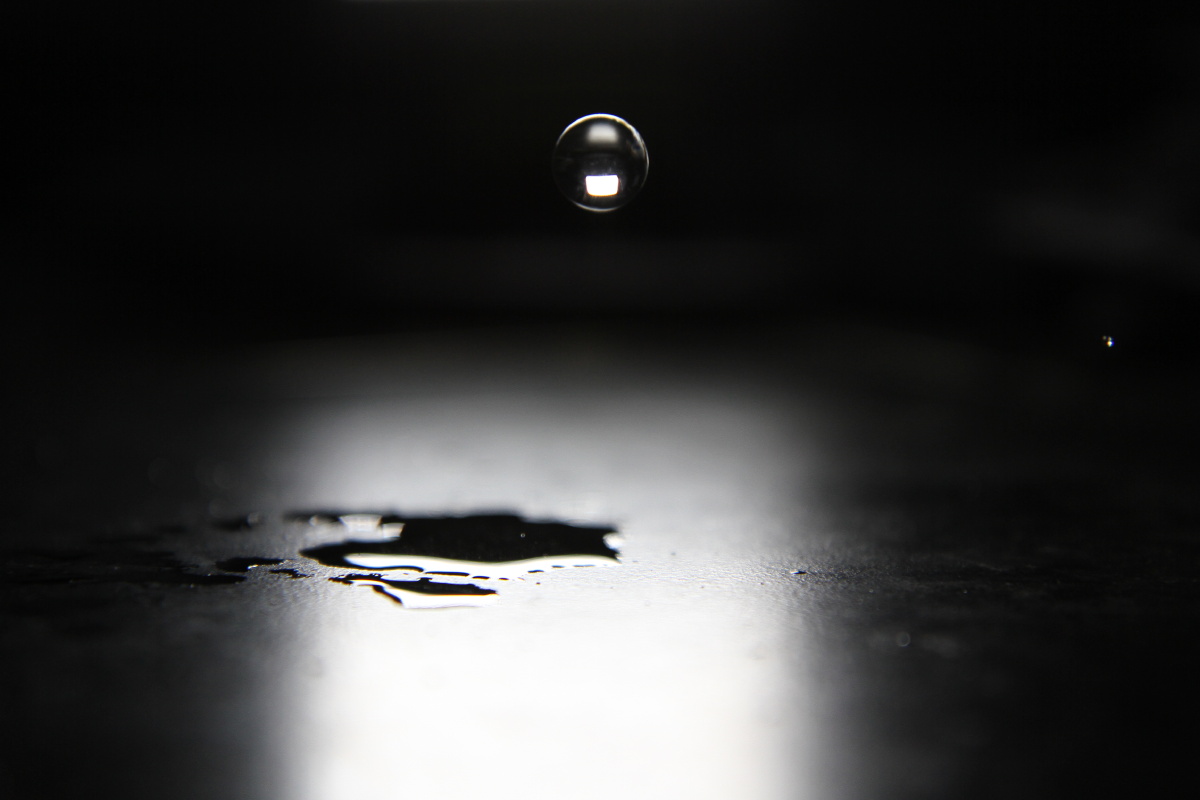 水珠摄影《让时间凝固》