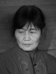 漫射前侧疲倦的妇女