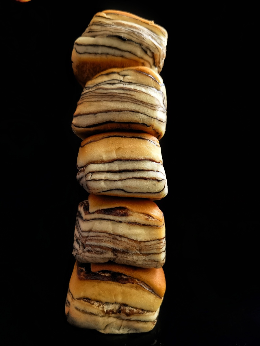 大理石纹理面包