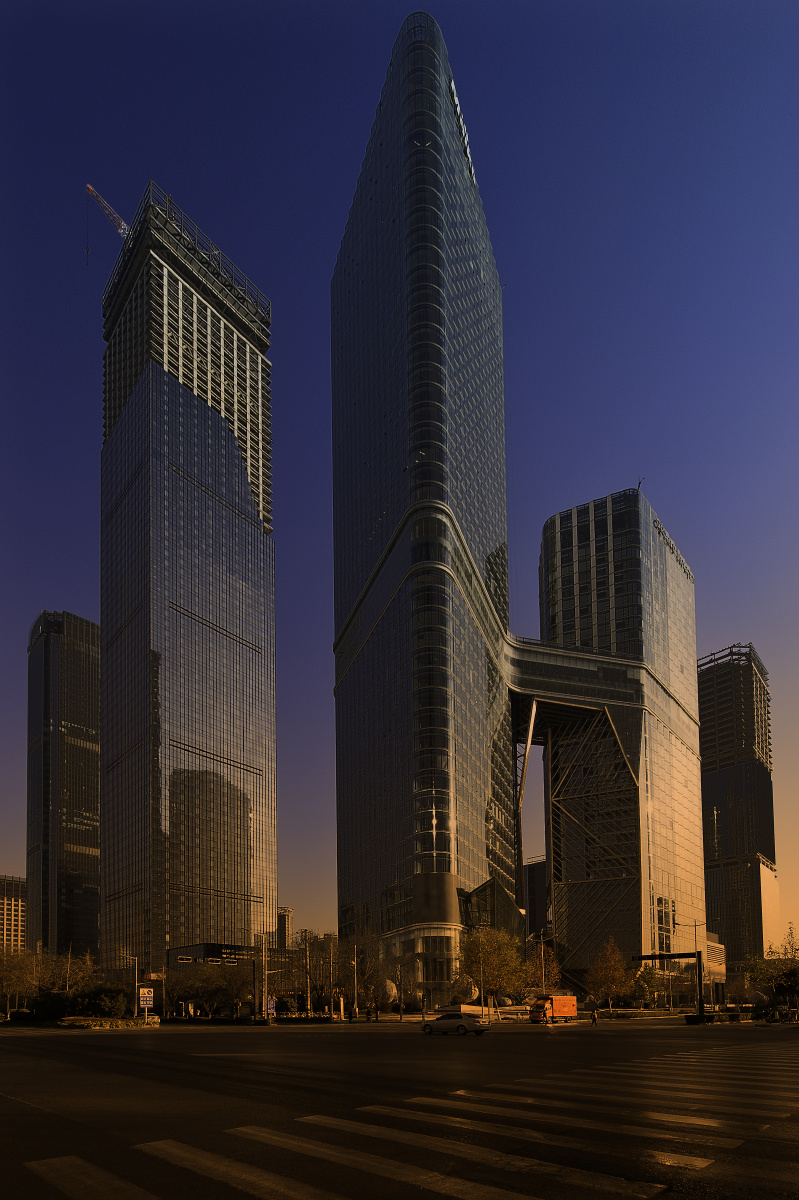 西安高新区锦业路商务区