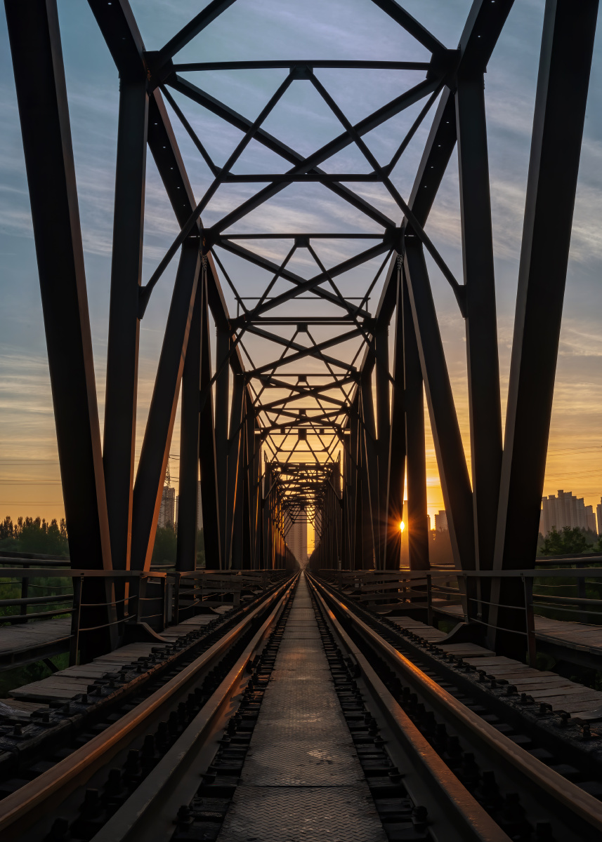 上个世纪的铁路桥历尽80年沧桑太原网红桥