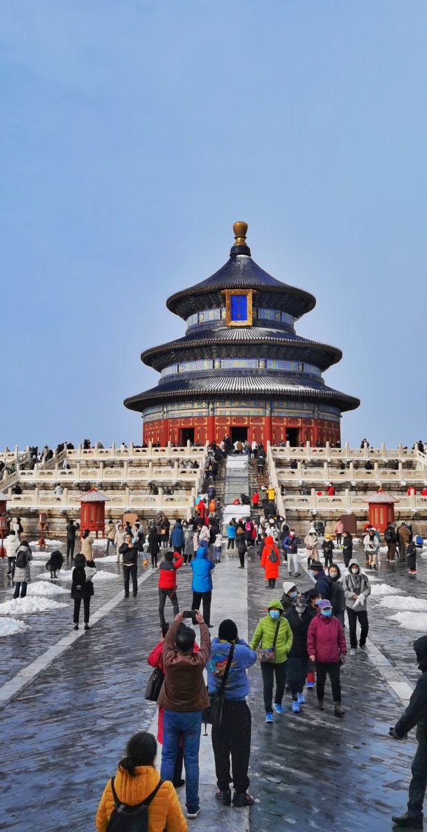 冬天的天坛公园