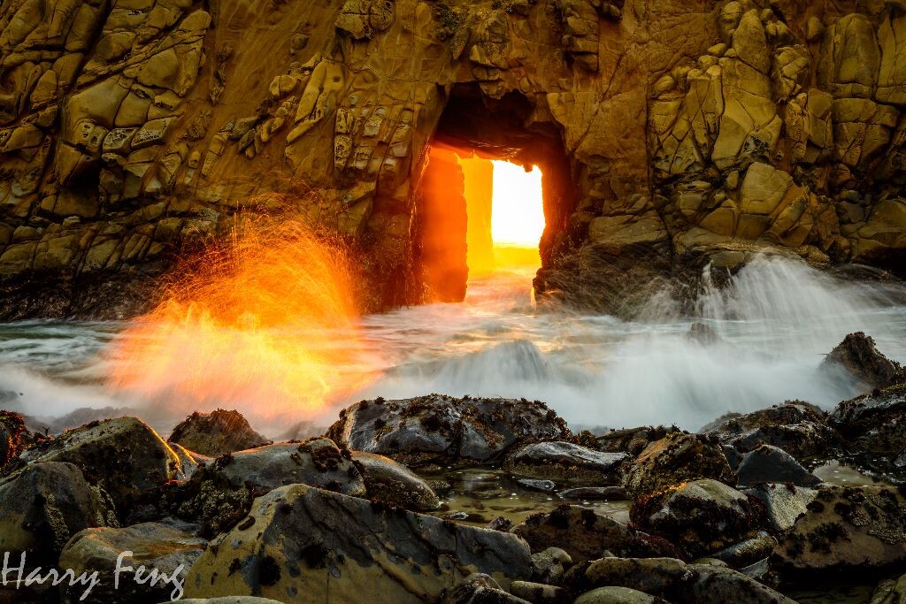 Pfeiffer Beach on 12/29/2013.