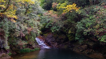 光雾山十八月潭