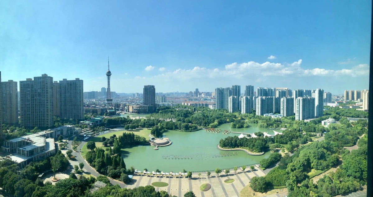 常州武进新天地公园(希尔顿视角)