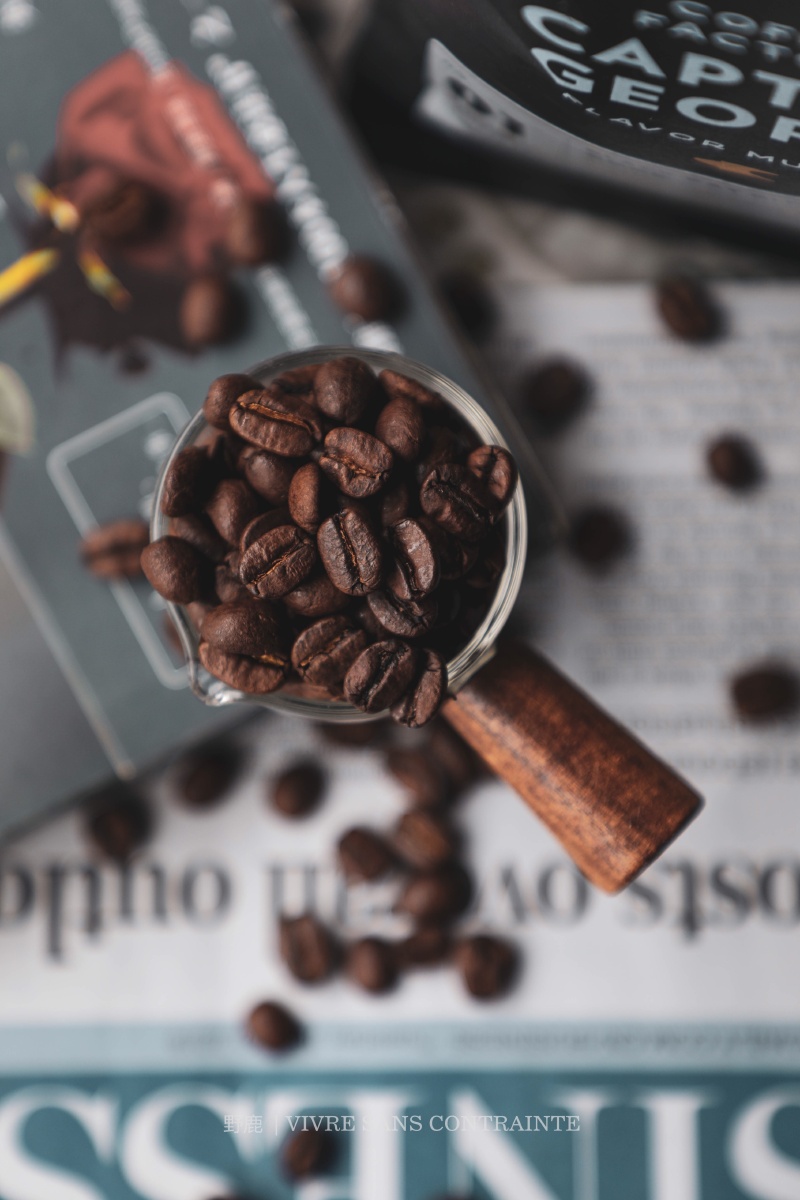 摄影静物咖啡豆