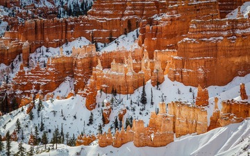 雪中城堡